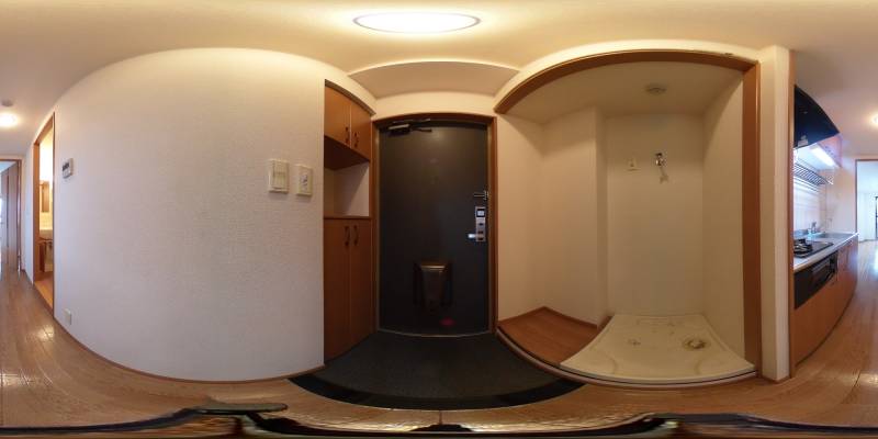 パノラマ画像玄関