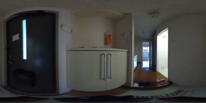 パノラマ画像玄関