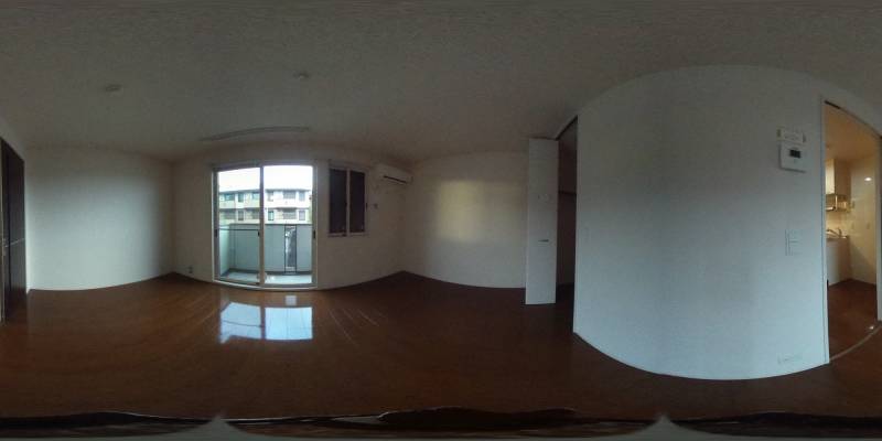 パノラマ画像洋室