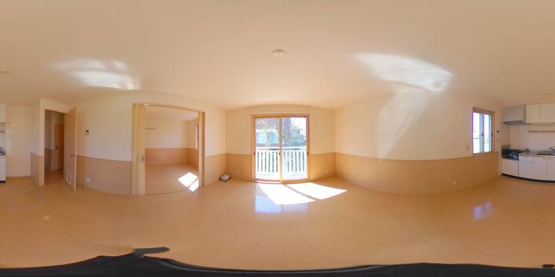 パノラマ画像リビング