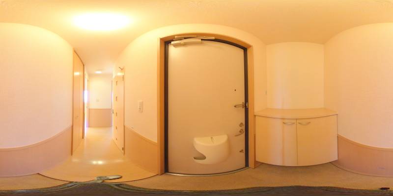 パノラマ画像玄関