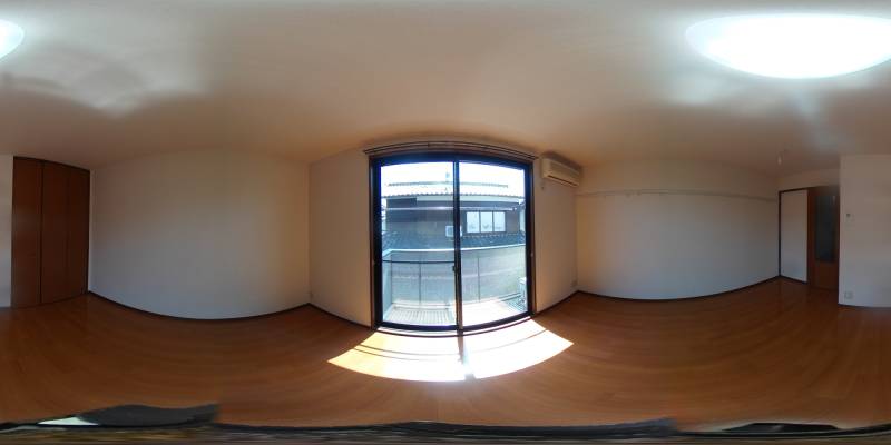 パノラマ画像洋室