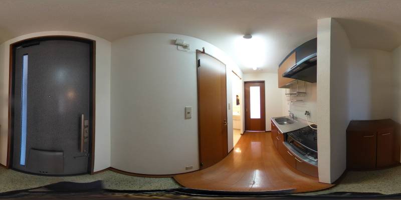 パノラマ画像玄関