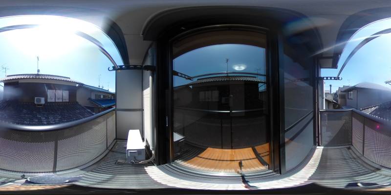 パノラマ画像玄関