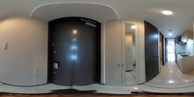 パノラマ画像玄関