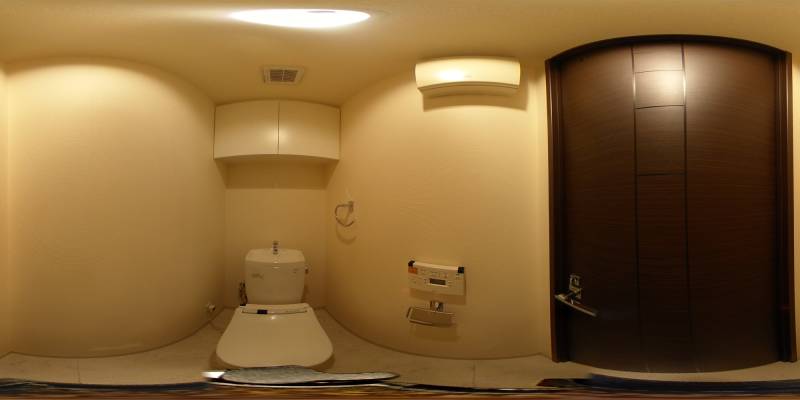 パノラマ画像トイレ