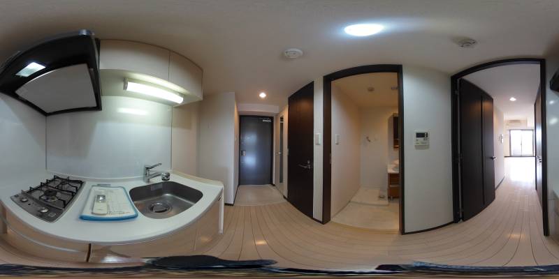 パノラマ画像キッチン