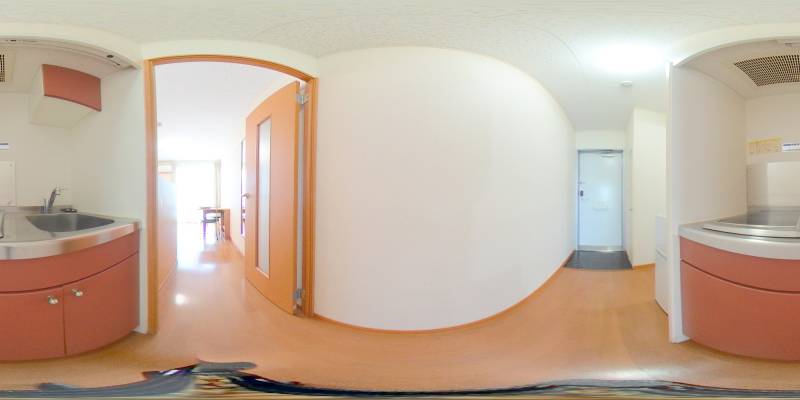 パノラマ画像キッチン