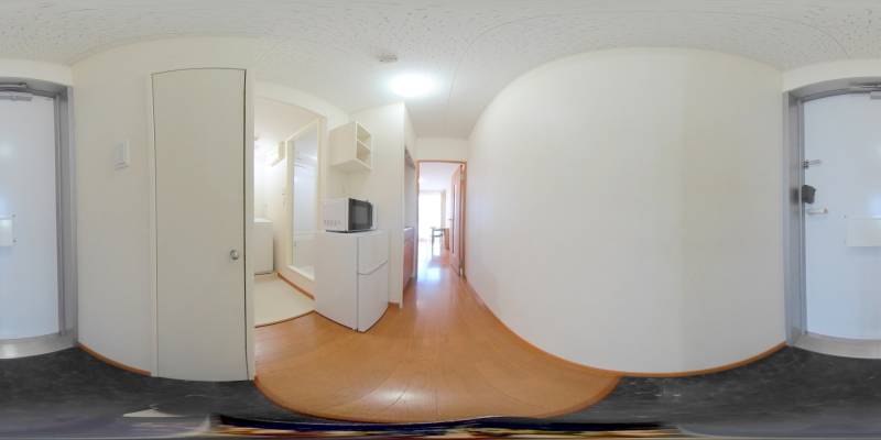 パノラマ画像玄関