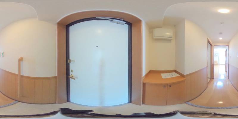 パノラマ画像玄関