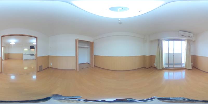 パノラマ画像洋室