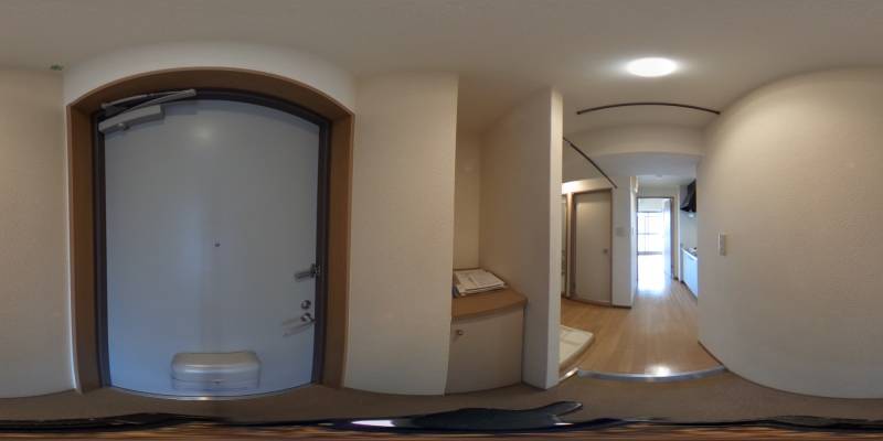 パノラマ画像玄関