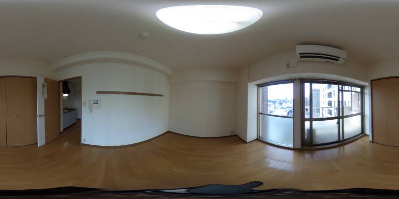 パノラマ画像洋室