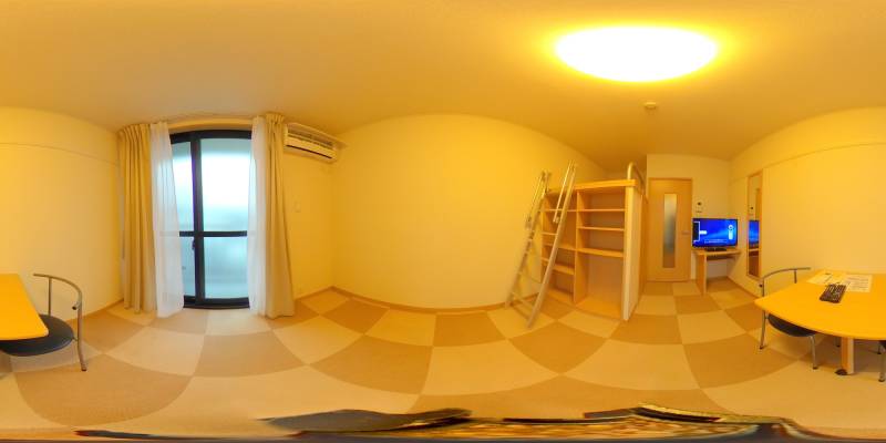 パノラマ画像洋室