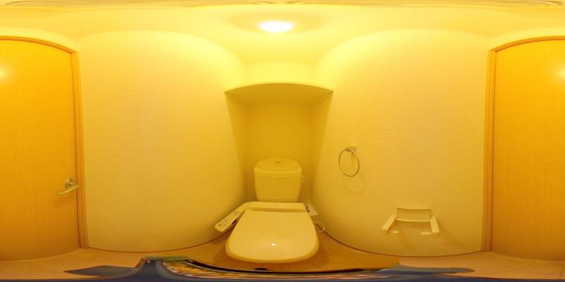 パノラマ画像トイレ