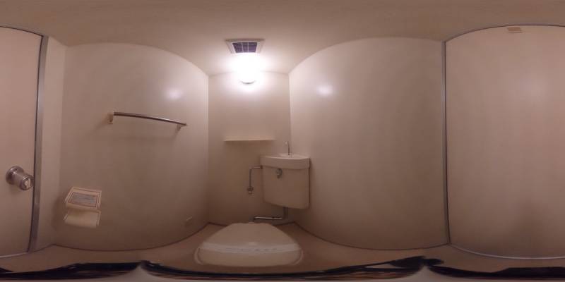 パノラマ画像トイレ