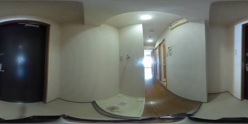 パノラマ画像玄関