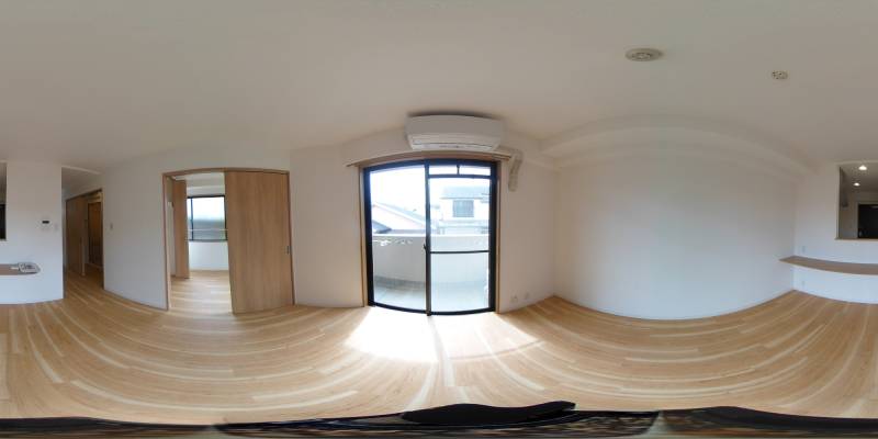 パノラマ画像洋室