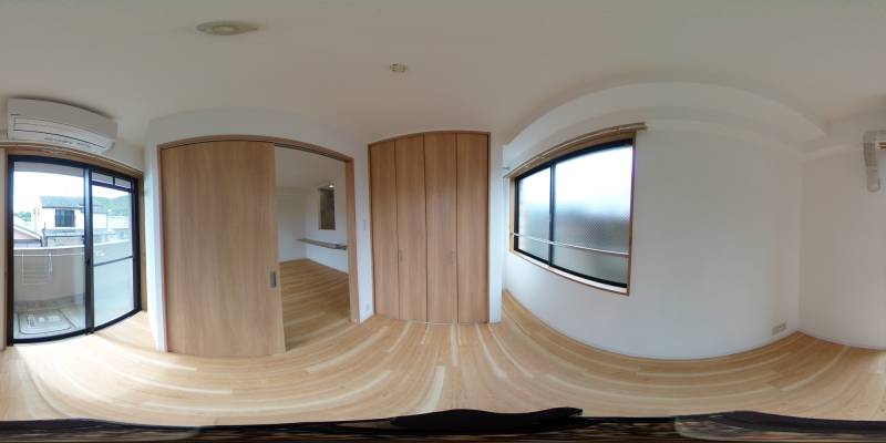 パノラマ画像洋室