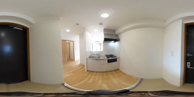 パノラマ画像玄関