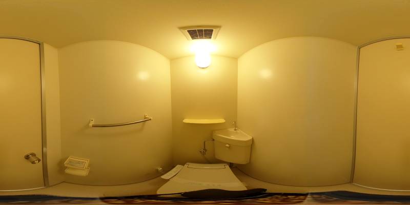 パノラマ画像トイレ