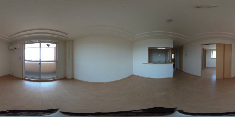 パノラマ画像リビング