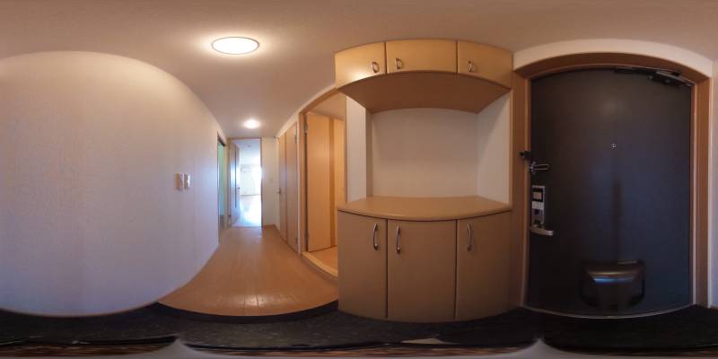 パノラマ画像玄関