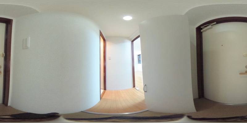 パノラマ画像玄関