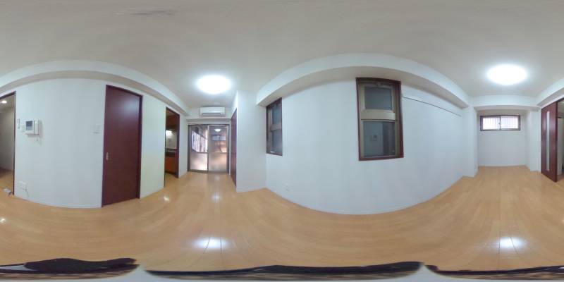 パノラマ画像洋室