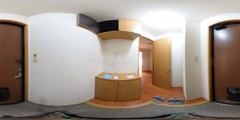 パノラマ画像玄関