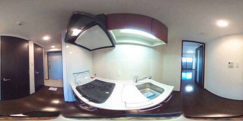 パノラマ画像キッチン