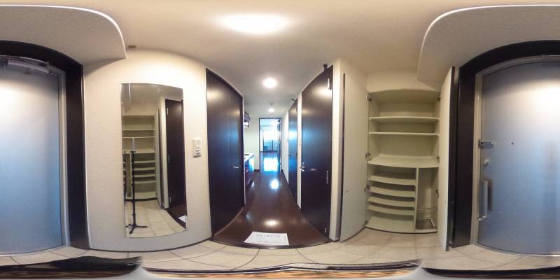 パノラマ画像玄関