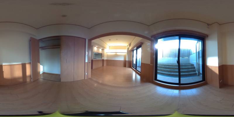 パノラマ画像洋室