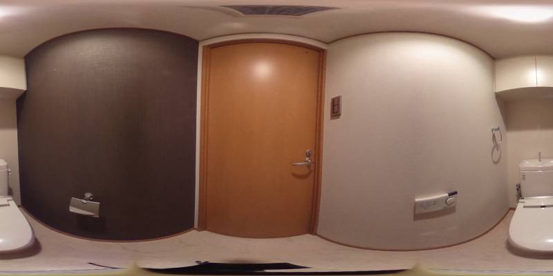 パノラマ画像トイレ