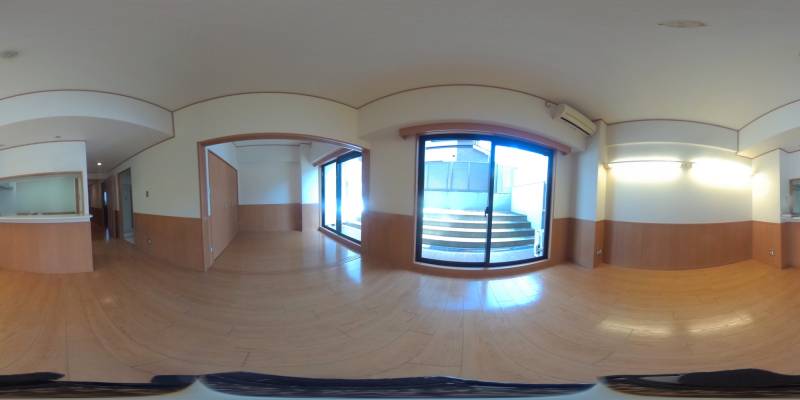 パノラマ画像リビング