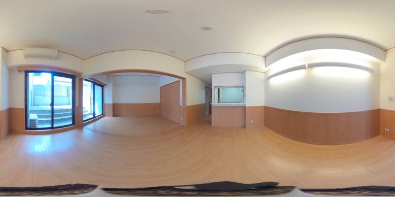 パノラマ画像リビング