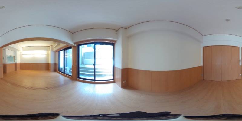 パノラマ画像洋室