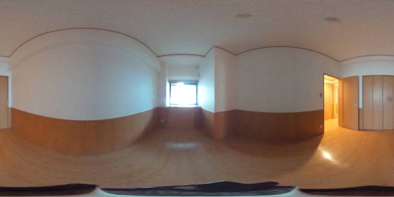 パノラマ画像洋室