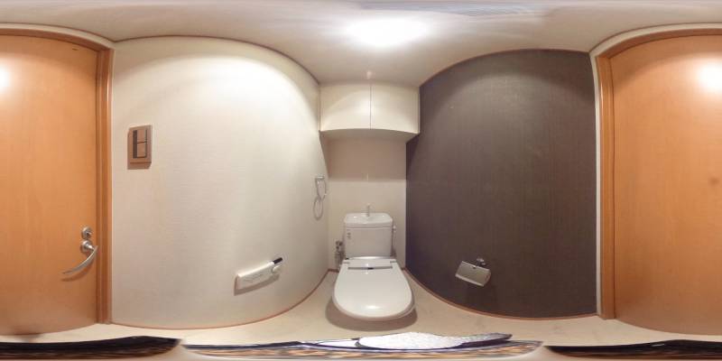 パノラマ画像トイレ