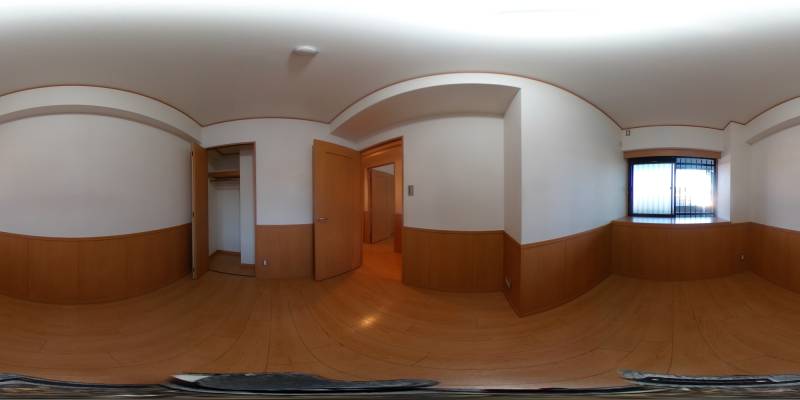 パノラマ画像洋室