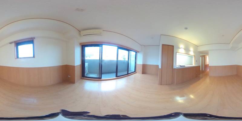 パノラマ画像リビング