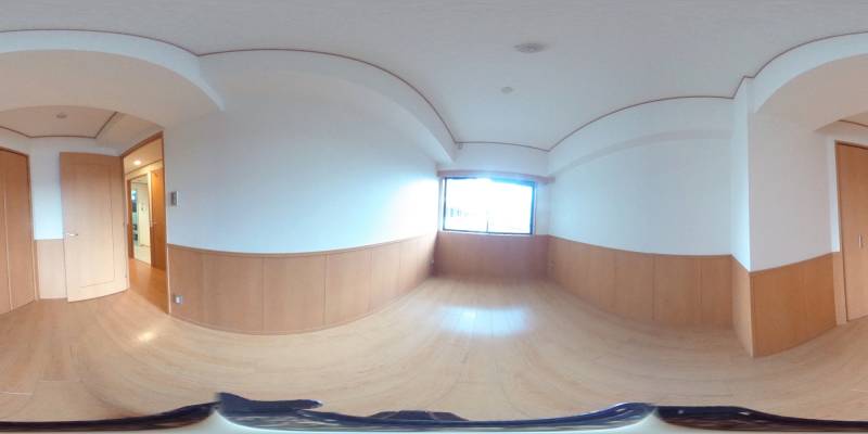 パノラマ画像洋室