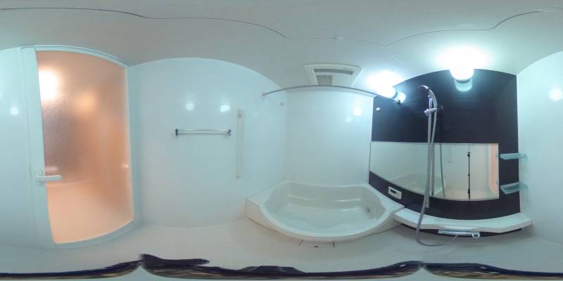 パノラマ画像バスルーム