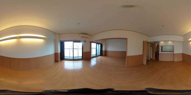 パノラマ画像リビング