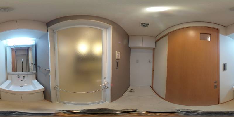 パノラマ画像洗面所