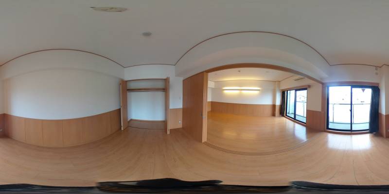 パノラマ画像洋室