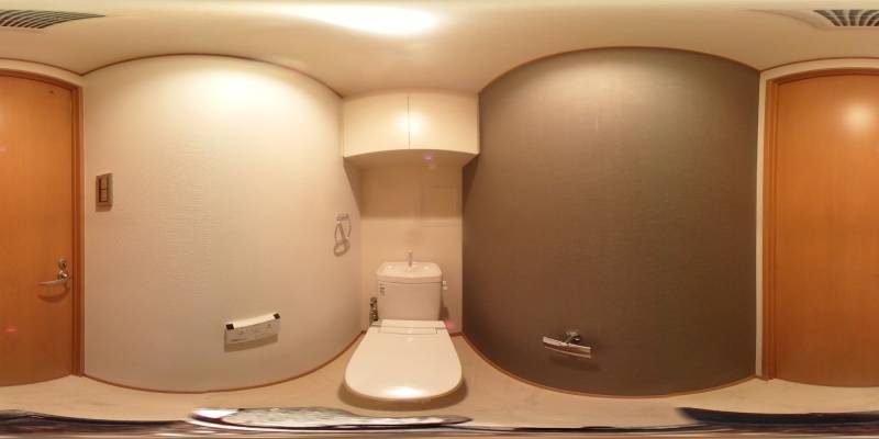 パノラマ画像トイレ