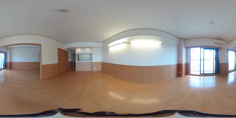 パノラマ画像リビング