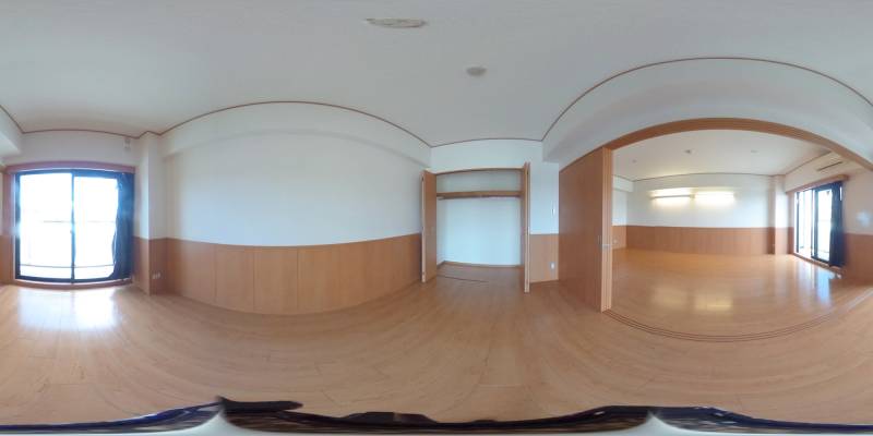 パノラマ画像洋室