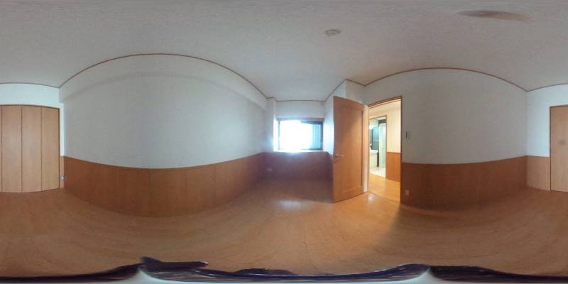 パノラマ画像洋室